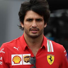 Carlos Sainz: "Esto estaba aquí antes de que yo llegara a Ferrari"
