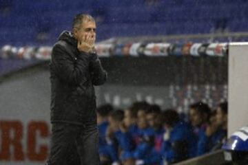 Lucas Alcaraz se lamenta.