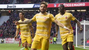 Portu celebra su gol al Atl&eacute;tico. 