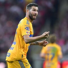 Gignac, baja para Tigres ante Juárez
