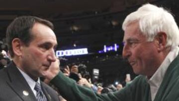 Krzyzewski y Knight.
