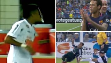 8 expulsiones a Neymar: patadas, agresiones y una máscara...
