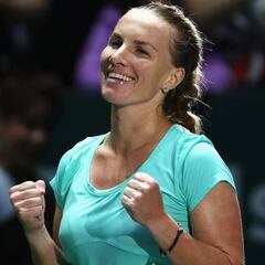 Épica victoria entre lágrimas de Kuznetsova, la otra 'española'