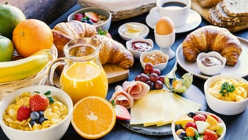 breakfast table