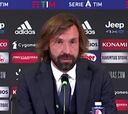 No le gustó: la frase de Pirlo por el grosero error de Morata