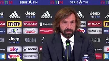 No le gustó: la frase de Pirlo por el grosero error de Morata