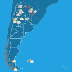Clima para Año Nuevo 2019 en Argentina