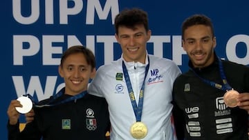 Emiliano Hernández ganó plaza olímpica en Pentatlón Moderno