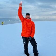 Hamilton celebra su cumpleaños en la Antártida a bordo de un yate de lujo