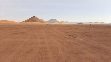 Las vistas del campamento de Al Ula.