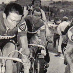 Una moto dejó fuera de combate a Raymond Poulidor