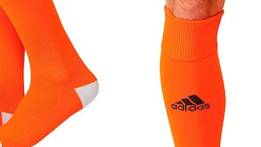 Estas medias de fútbol Adidas con 9.000 opiniones son acolchadas, elásticas y transpirables
