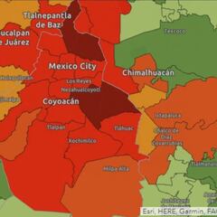 Mapa y casos de coronavirus en Ciudad de México por alcaldías hoy 13 de mayo