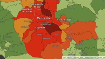 Mapa y casos de coronavirus en Ciudad de México por alcaldías hoy 13 de mayo