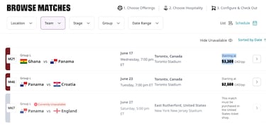 Esto gastarás si planeas asistir a todos los juegos de Panamá en el Mundial
