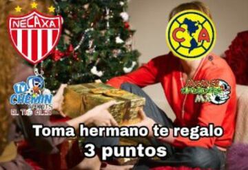 América vence al Necaxa pero no es suficiente para los memes