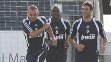 Lass vuelve con el grupo y Metzelder entrenó en el gimnasio