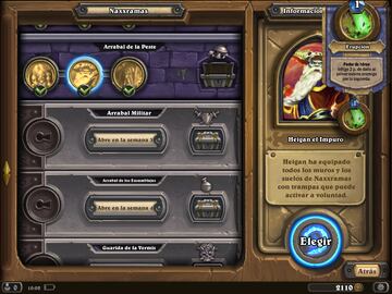 Captura de pantalla - Hearthstone: La Maldici車n de Naxxramas (PC)