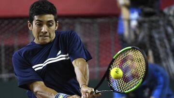 Garín: "En el último set perdí la intensidad de mi saque"