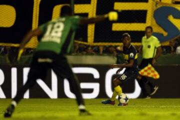 Buenos Aires 11 Marzo 2017
Banfield vs Boca por la fecha 15 del Torneo de la Independencia del Futbol Argentino, en el Estadio Florencio Sola, Banfield.
 Wilmar Barrios de Boca Juniors\
Foto Ortiz Gustavo