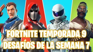 Fortnite Battle Royale: desaf&iacute;os de la Semana 7 de la Temporada 9