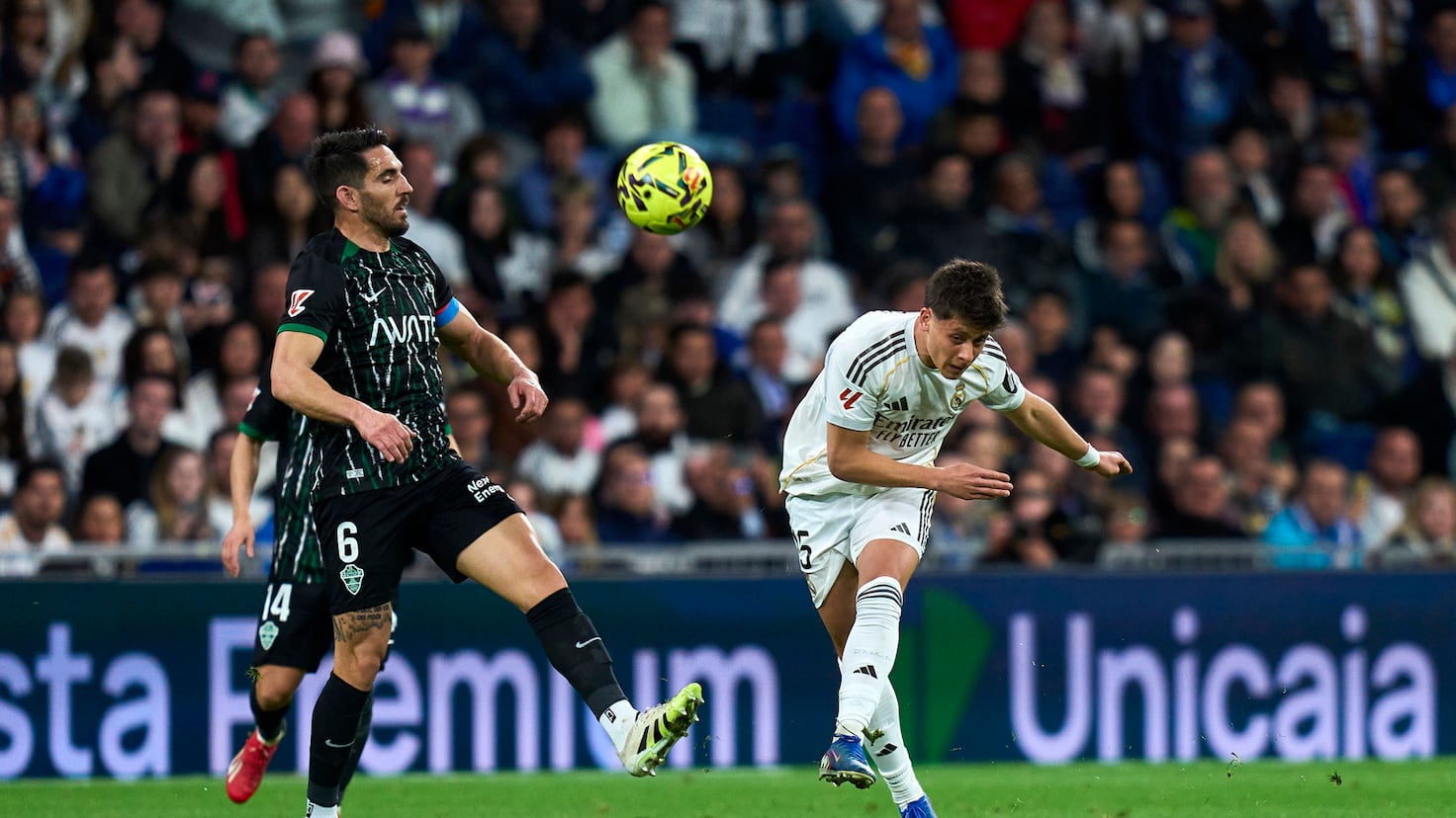 Arda Güler y su gol de 70 metros ante el Elche: Resumen del Trend