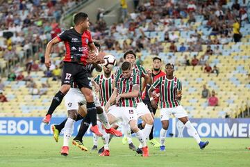 Copa Sudamericana 2019 y Antofagasta rescata un empate sin goles ante Fluminense, con gran actuación del arquero Fernando Hurtado. En la vuelta caerían 2-1 en Chile.