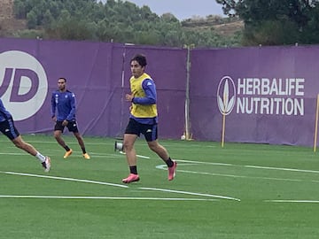 Fran Ortuño, jugador del Real Valladolid Promesas.