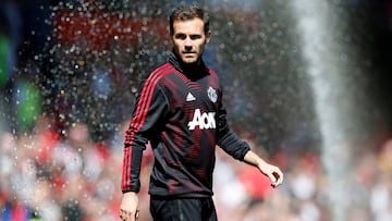 El centrocampista espa&ntilde;ol del Manchester United, Juan Mata.