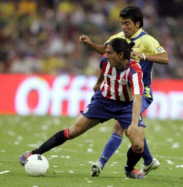 Fue el protagonista de uno de los Clásicos más recordados, el del Clausura 2005. Se despachó con un doblete y apareció justo cuando el Rebaño se encontraba contra las cuerdas. El segundo de ellos fue al 87’ para rescatar el empate 3-3.