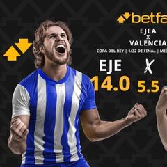 CD Ejea vs. Valencia CF: horario, TV, pronósticos, estadísticas y cuadro