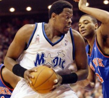 Quince temporadas en Nueva York para una leyenda suprema de los Knicks, Patrick Ewing terminó su carrera NBA con 79 partidos en los Sonics y 65 en los Magic.