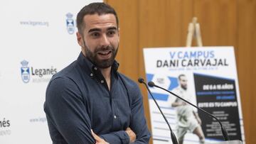 Carvajal presenta su campus: "Es un orgullo ser de Leganés"