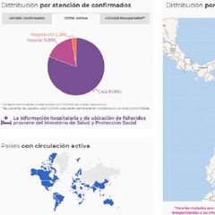 Mapa de casos y muertes por coronavirus por departamentos en Colombia: hoy, 13 de julio