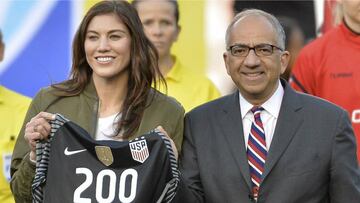 Hope Solo cumple 200 partidos con la selección femenil de USA