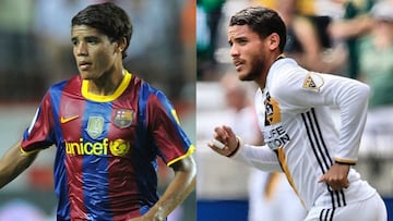 El mediocampista mexicano buscaba una oportunidad en el primer equipo del Barcelona, hoy es un consagrado en la contención de LA Galaxy