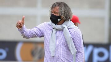 Alberto Gamero, DT de Millonarios, habló al finalizar el encuentro ante Once Caldas y destacó la importancia de la victoria en la tercera fecha