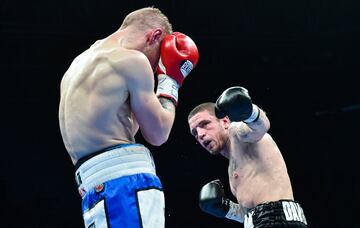 Campeonato de Europa superwélter. Kerman Lejarraga contra Jack Flatley.