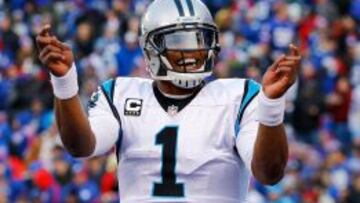 Cam Newton lleva toda la temporada celebrando touchdowns sin parar.