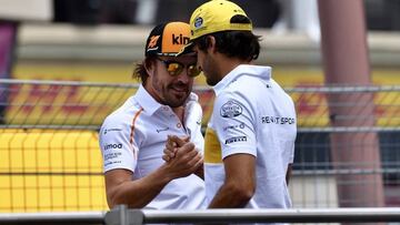 Alonso y Sainz.