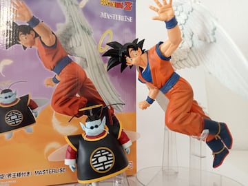 Goku ángel con Kaito de Dragon Ball por Banpresto