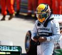 Hamilton: "Estoy muy decepcionado por la carrera"