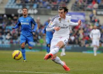 2&deg; Gareth Bale aparece en el segundo lugar del conteo, con una velocidad promedio de 34.7 km/h.