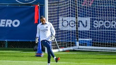 Keylor Navas: “Not playing is sad, I don’t like being the backup”