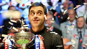 Los ingleses Judd Trump y Ronnie O’Sullivan, dos de los mejores del mundo, protagonizaron la final soñada del Campeonato Mundial de snooker, una competición que desde 1977 tiene lugar en el Teatro Crucible de Sheffield (Inglaterra). En la imagen, El Cohet