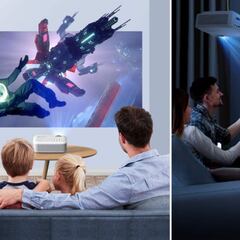 Este proyector portátil con más de 2.400 valoraciones en Amazon reproduce Full HD y dispone de dos altavoces