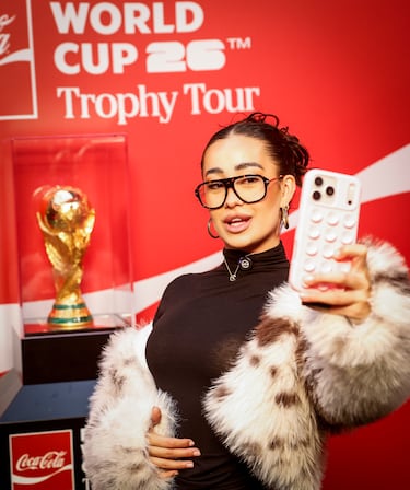 07/02/26 
EVENTO FIFA WORLD CUP 26 TROPHY TOUR COCACOLA SANTIAGO BERNABEU