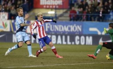 Griezmann marca el 2-0.