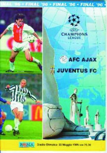 FINAL 22-5-1996  AJAX - JUVENTUS
Cartel anunciando la final