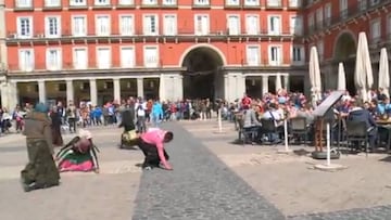 Dio la vuelta al mundo: el vídeo de los ultras del PSV en Madrid